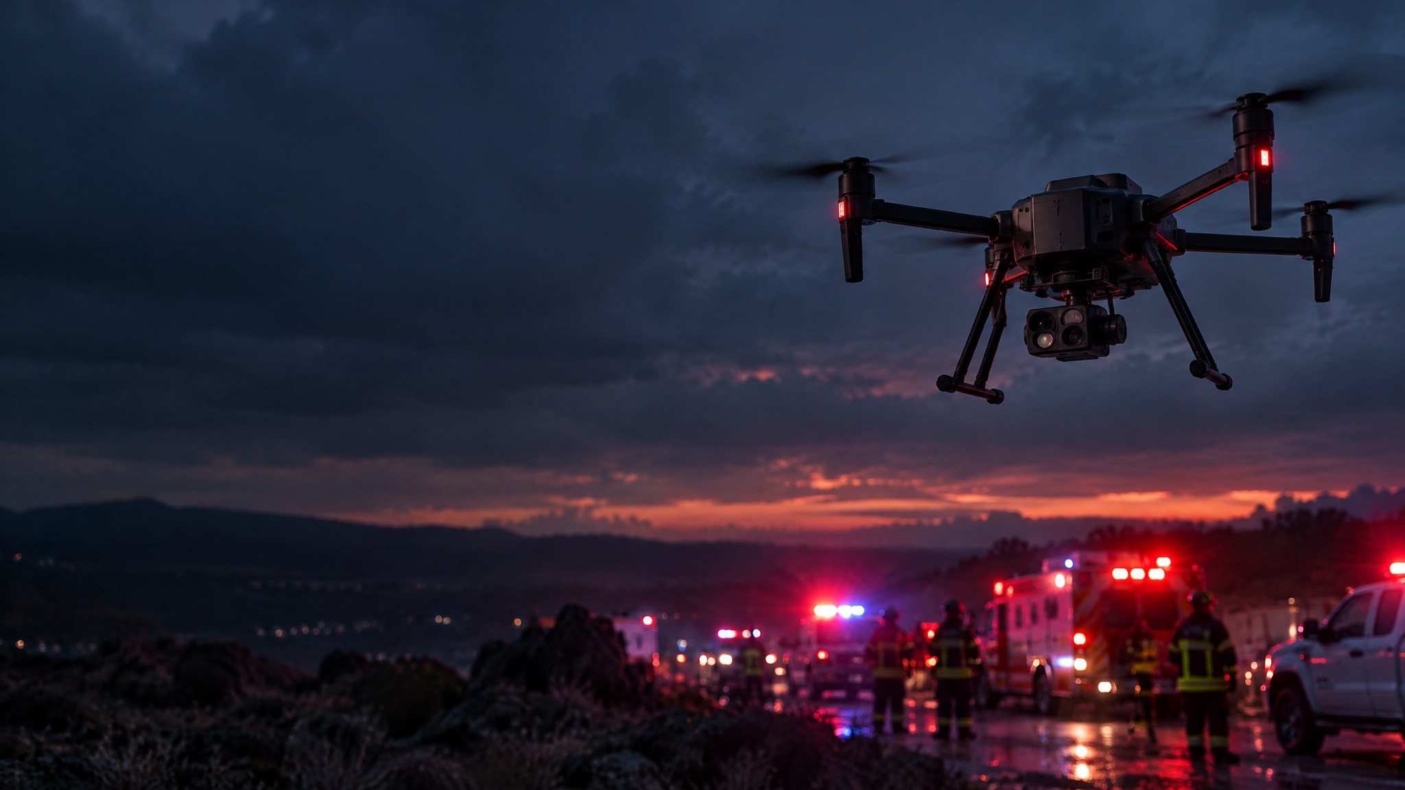 Drone photo illustrating: Planning a Drone Deployment: Time, Batteries and Crew