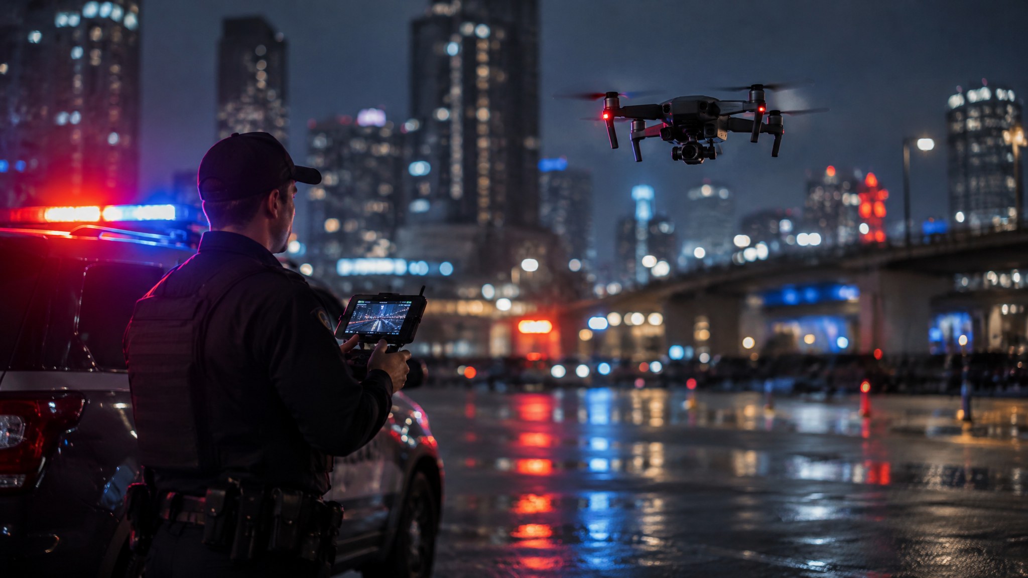 Drone photo illustrating: US Public Safety Drone Rules: Part 107 vs Public Aircraft (COA)