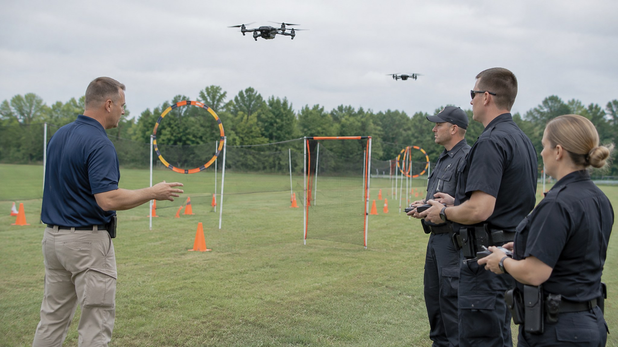 Drone photo illustrating: Drone Incident and Post-Mission Report Template